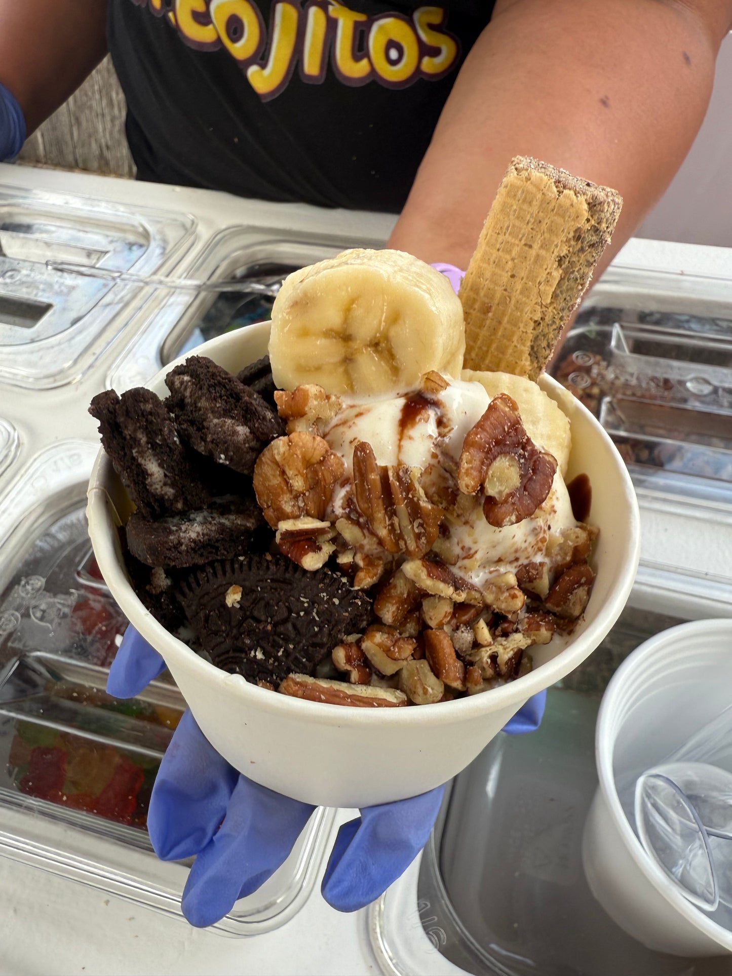 MOBILE CART- ICE CREAM-SUNDAES