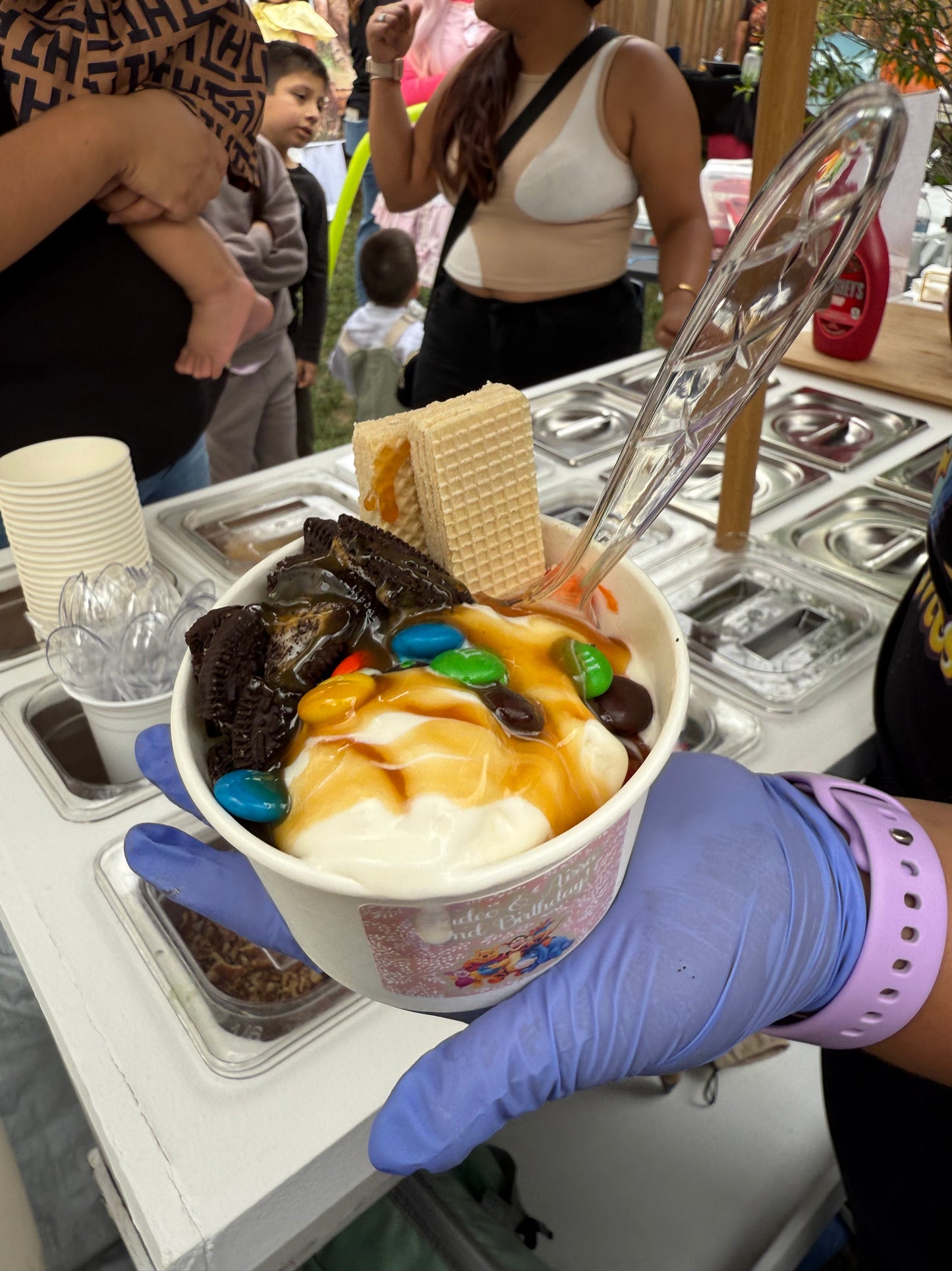 MOBILE CART- ICE CREAM-SUNDAES