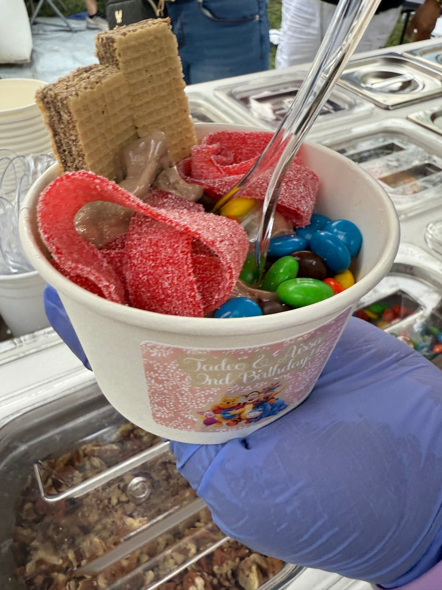 MOBILE CART- ICE CREAM-SUNDAES