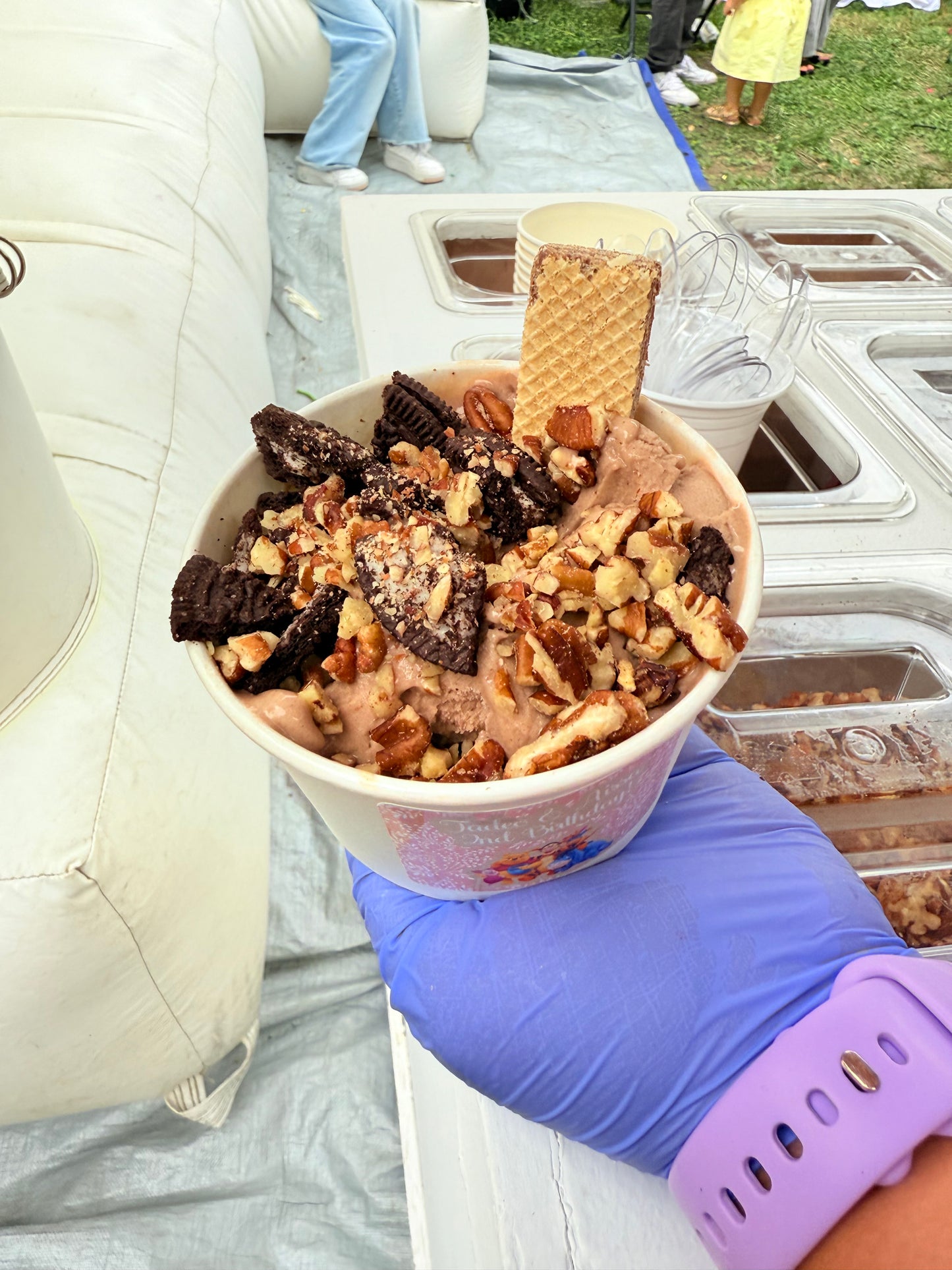 MOBILE CART- ICE CREAM-SUNDAES