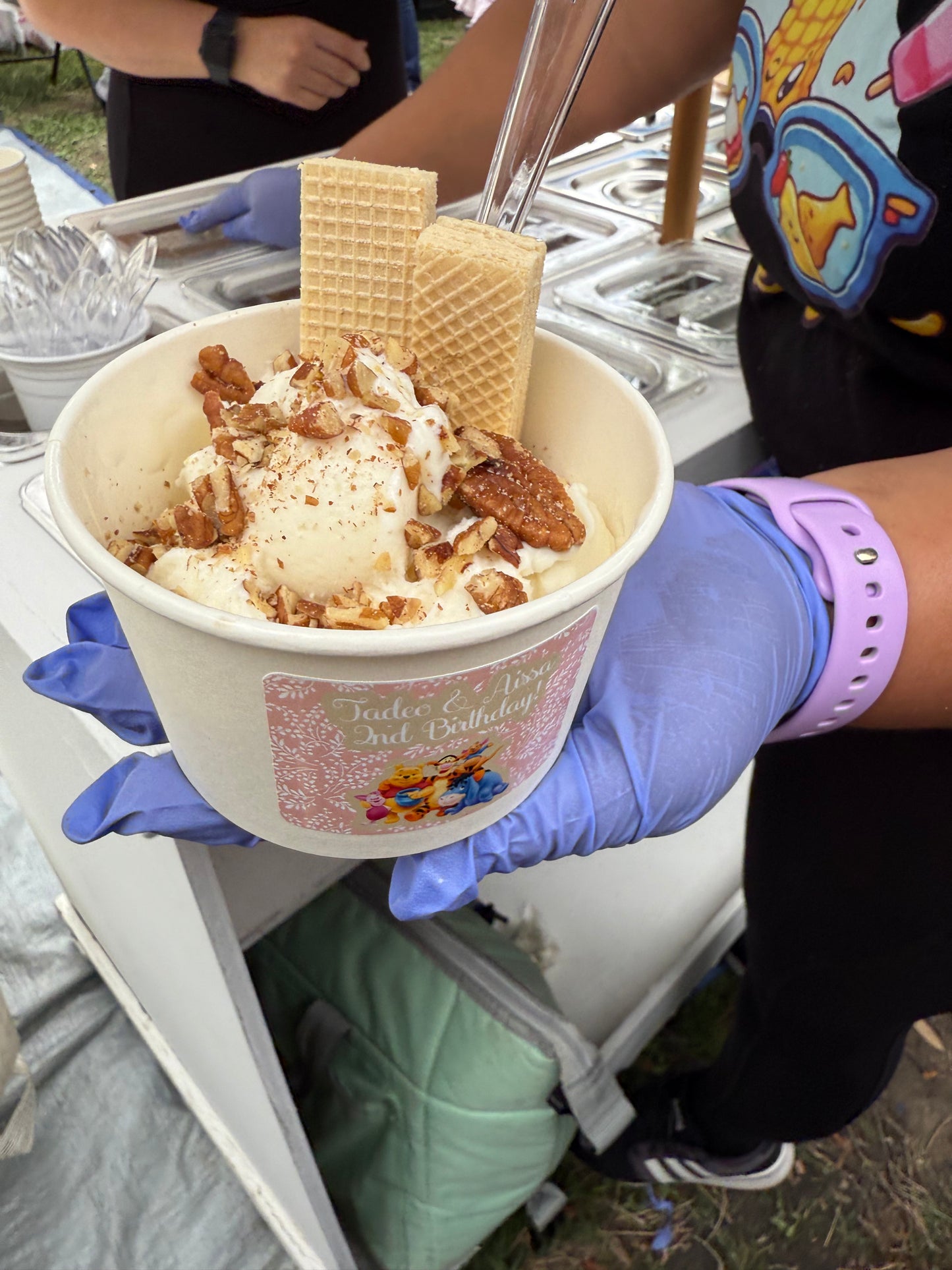 MOBILE CART- ICE CREAM-SUNDAES
