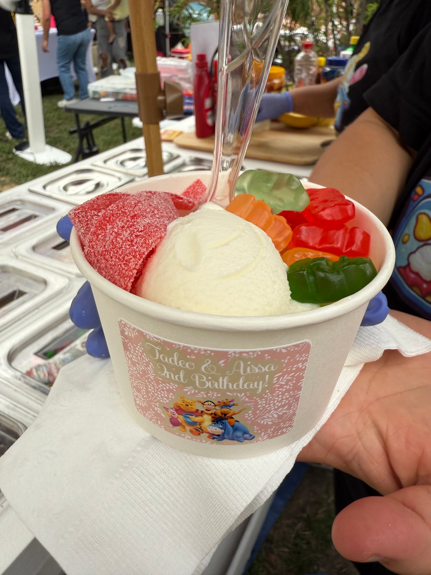 MOBILE CART- ICE CREAM-SUNDAES