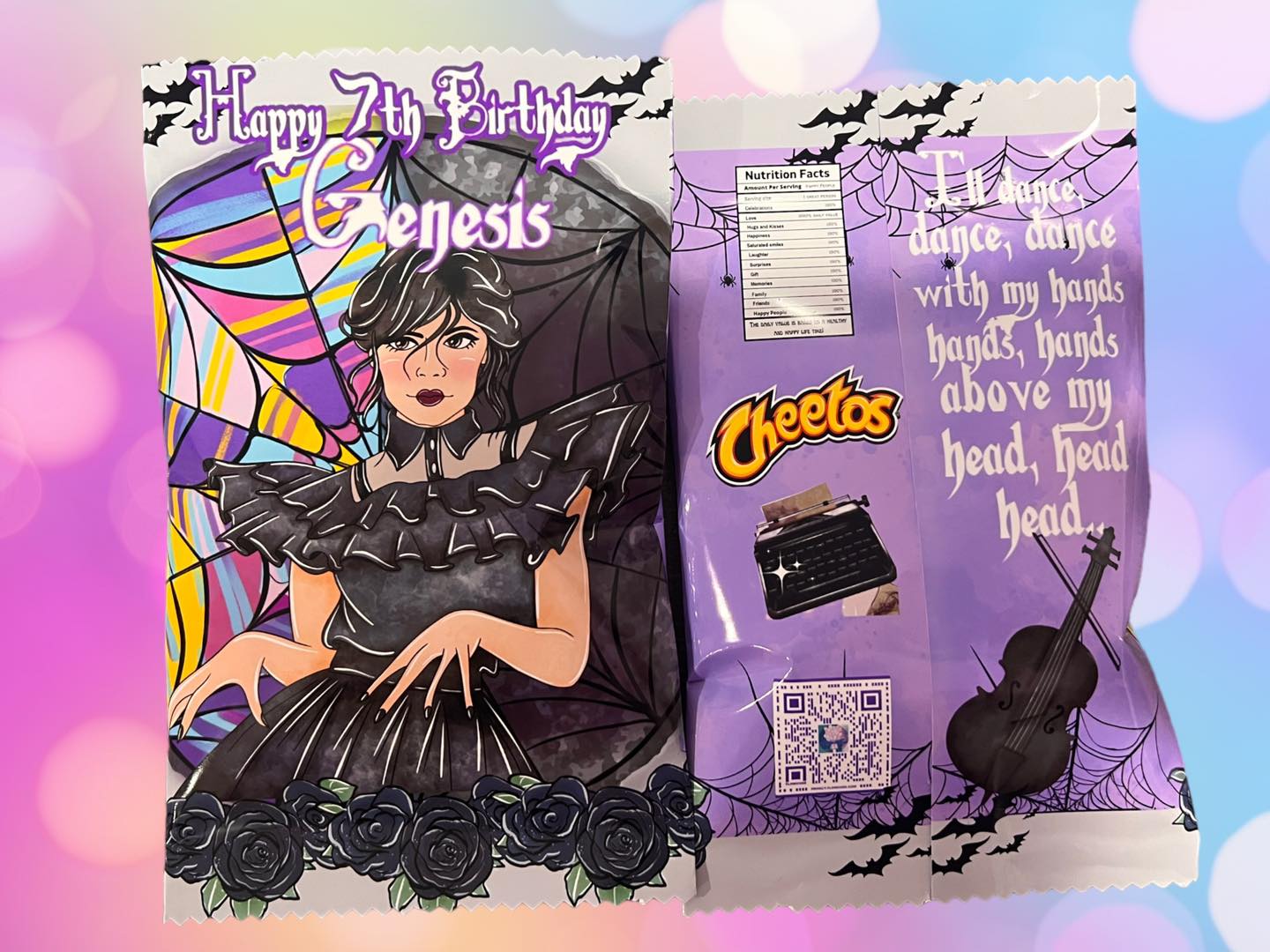 PARTY FAVORS- Custom Chips Bags | Party Favors for Any Event | Any Flavor | Chips Included