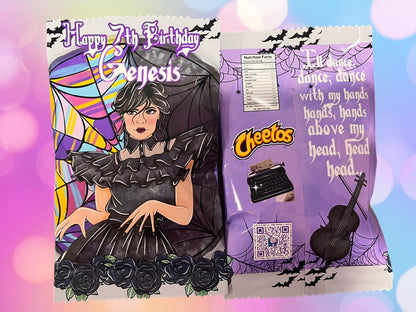 PARTY FAVORS- Custom Chips Bags | Party Favors for Any Event | Any Flavor | Chips Included