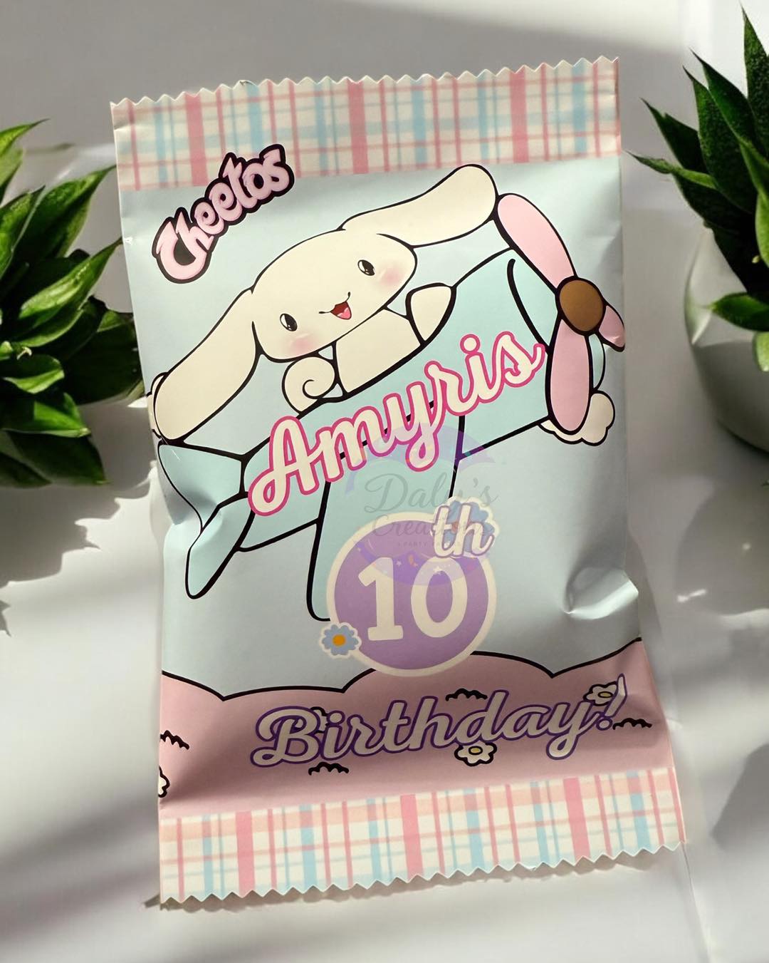 PARTY FAVORS- Custom Chips Bags | Party Favors for Any Event | Any Flavor | Chips Included