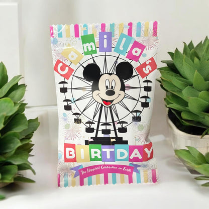 PARTY FAVORS- Custom Chips Bags | Party Favors for Any Event | Any Flavor | Chips Included