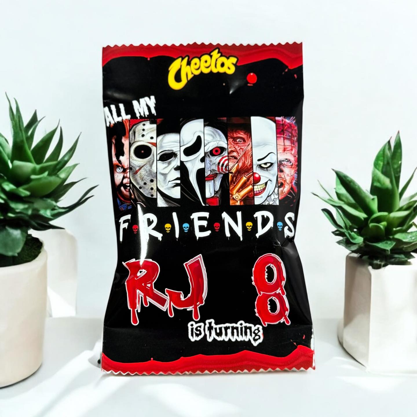 PARTY FAVORS- Custom Chips Bags | Party Favors for Any Event | Any Flavor | Chips Included