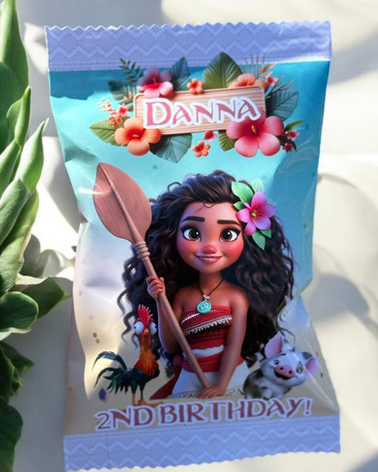 PARTY FAVORS- Custom Chips Bags | Party Favors for Any Event | Any Flavor | Chips Included